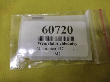 ALFA ROMEO 147 1.6 VENTILÁTOR CHLADIČŮ 5020333
