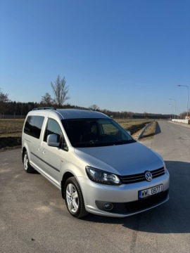 Volkswagen Caddy III Kombi Facelifting 2.0 TDI 140KM 2015 VW CADDY MAXI 2,0 TDI 141 KM 2015 FV 23% Salon Polska, zdjęcie 1