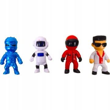 ФИГУРКИ STUMBLE GUYS НАБОР ИГРОВЫХ ФИГУРОК, 24 ПРЕДМЕТА + 8 БЕСПЛАТНЫХ КАРТОЧЕК STUMBLE GUYS.