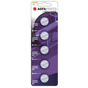 BATERIA AGFAPHOTO LITHIUM CR2032 BL5