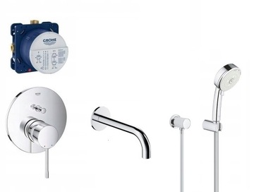 Zestaw wannowy podtynkowy GROHE ESSENCE / Omnires