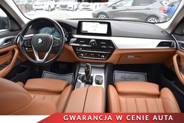 BMW Seria 5 G30-G31 Touring 520d 190KM 2019 BMW Seria 5 Kamera360 Head-Up Wirtual Digital-Key SkoryPamiec Asystenty, zdjęcie 4