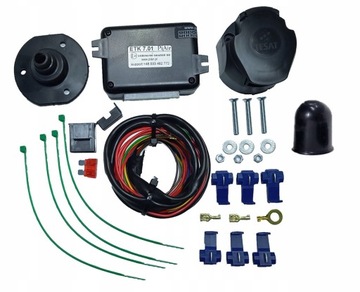 МОДУЛЬ АВТОМОБИЛЬНОГО КРЮКА 12В КОНТРОЛЛЕР + ЖГУТ ПРОВОДОВ + СВЕТОДИОД