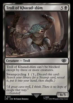 [MTG] Troll of Khazad-dûm (LTR) *FOIL*