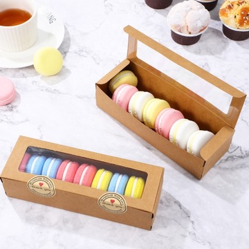 Pojemniki na ciasteczka Mini papierowe etui na muffinki