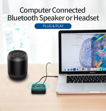 АДАПТЕР BLUETOOTH 5.0 ПРИЕМНИК NFC + AUX-ПЕРЕДАТЧИК