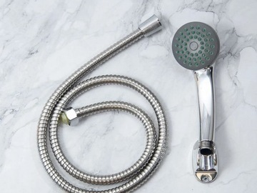 SŁUCHAWKA RĄCZKA NATRYSKOWA PRYSZNICOWA DUŻA CHROM