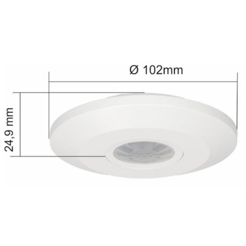 Сумеречный датчик движения потолочный MINI FLAT 360°