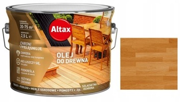 ALTAX OLEJ DO DREWNA - TARASÓW - 2,5L - KASZTAN