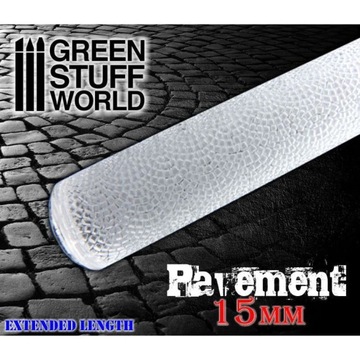 GSW 1627 ROLLING PIN - Pavement 15mm (wałek do odcisku mas)
