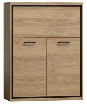 Komoda 2 drzwi 92cm nowoczesna dąb hikora ME6
