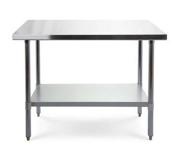 STÓŁ ROBOCZY BLAT STAL INOX 1200x700x850 mm