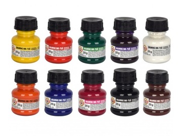 Tusz kreślarski Koh-i-Noor 20g, Niebieski