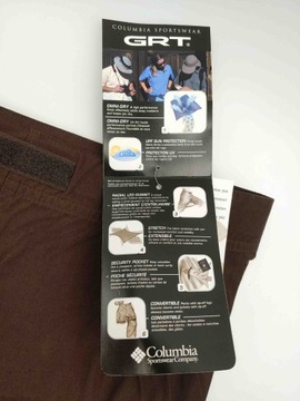 БРЮКИ ЖЕНСКИЕ ТРЕККИНГОВЫЕ, размер 40 КОЛУМБИЯ