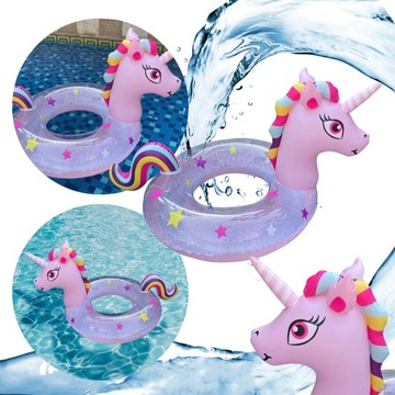 ДЕТСКИЙ НАДУВНОЙ КОЛЬЦО ДЛЯ ПЛАВАНИЯ ЕДИНОРОГА