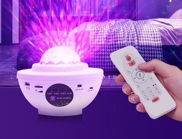 Звездный проектор, проектор, ночник, Bluetooth-динамик