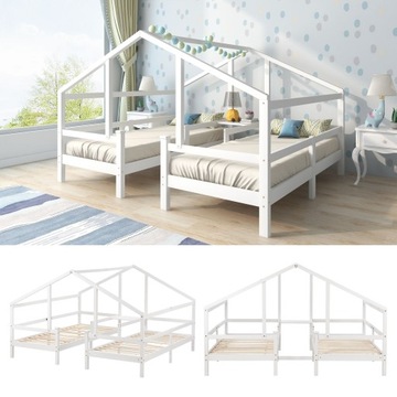 Домик-кроватка для детей 2 человека 90*200см