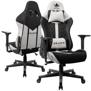 FOTEL GAMINGOWY BIUROWY KRZESŁO OBROTOWE DO BIURKA KRAKEN CHAIRS