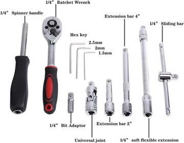 НАБОР ТОРЦЕВЫХ КЛЮЧЕЙ ТОРЦОВЫЕ КЛЮЧИ 46 Битов TORX Отвертки Шестигранные ключи