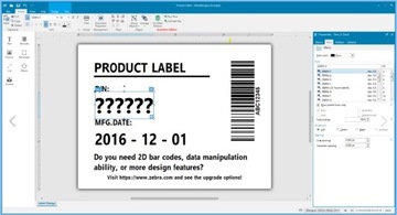 Программа маркировки Zebra Designer PRO V3