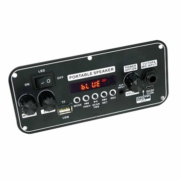 Плата декодирования звука MP3-плеер Двойной силиконовый модуль декодирования FM-аудио