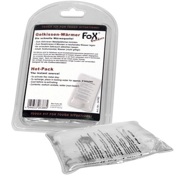 OGRZEWACZ FOX DO RĄK STÓP WIELOKROTNEGO UŻYTKU