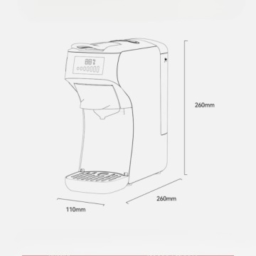 HiBREW H1B 6in1 Кофеварка Для DG NS Kcup ESE Pods Ground Loose Tea