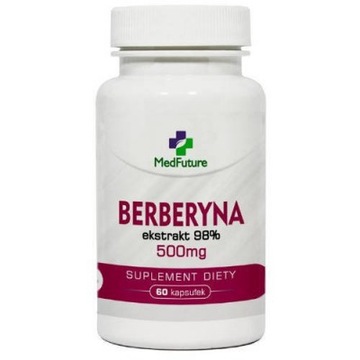 MedFuture Berberyna 98% 500mg, 60kaps.