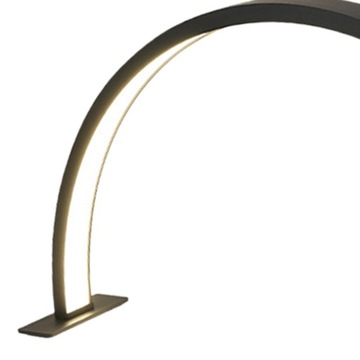 Настольная лампа для ногтей Half Moon 20 Вт Профессиональная светодиодная лампа для ногтей Nail Tech Черный