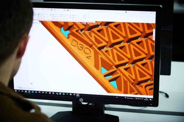 Furygan D3O Ghost L1 Оранжевые мотоциклетные налокотники и наколенники