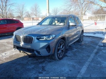 BMW X3 G45 2024 BMW X3 2024r., Xdrive30I, od ubezpieczalni 2.0 Benzyna 248KM, zdjęcie 9