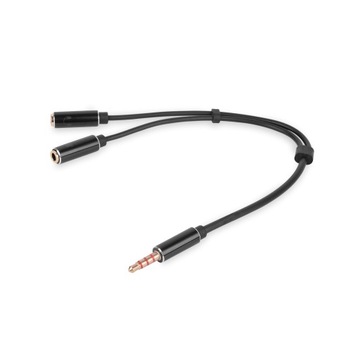 Trójnik Jack 3,5mm 4 pol - 2x MiniJack VITALCO