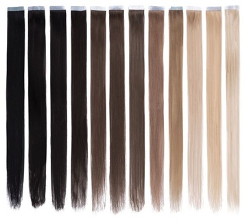 ЛЕНТА ДЛЯ ВОЛОС СЭНДВИЧ НА 45 СМ СЭНДВИЧ 2 ЛЕНТА коричневая 4