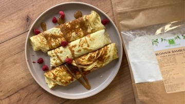 Бамбуковое волокно 500г KETO Бамбуковая мука BF100 для выпечки Natural Low