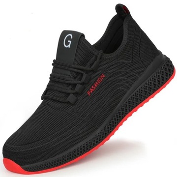 Buty robocze Safety Shoes Męskie Mężczyźni pracują trampki