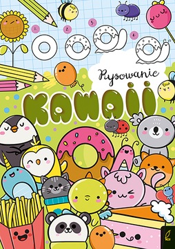 KSIĄŻECZKA RYSOWANIE KAWAII. ZIELONA 185453