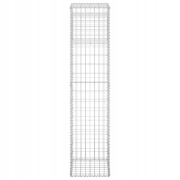 vidaXL Габионные столбы 2 шт. 40x40x180 см Железо