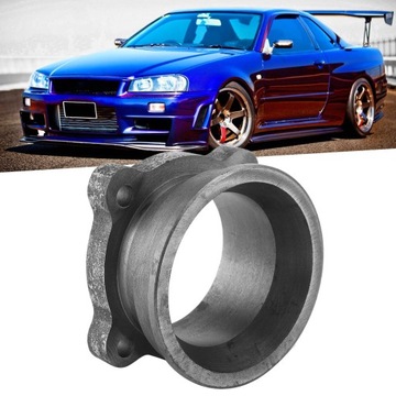 Переходник фланца выпускного фланца VBand Turbo с 4 отверстиями под болты