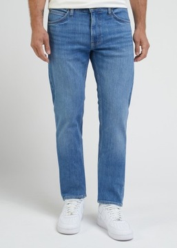 LEE DAREN proste spodnie jeans straight ZIP W32 L32
