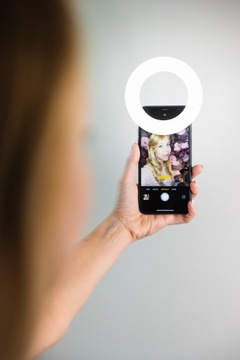 СВЕТОДИОДНАЯ КОЛЬЦЕВАЯ ЛАМПА ДЛЯ СЕЛФИ ДЛЯ КОЛЬЦЕВОЙ ПОДСВЕТКИ МИНИ-СМАРТФОНА