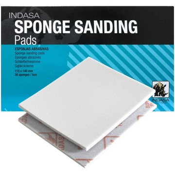 INDASA GĄBKA ŚCIERNA P320-400 do matowania elementów pod lakier 1470
