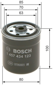 BOSCH 1 457 434 123 FILTR PALIVA