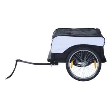 Транспортный велосипедный прицеп HOMCOM