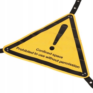 ТАБЛИЧКА ЗНАК «ВНИМАНИЕ ОПАСНОЙ ЗОНЫ»