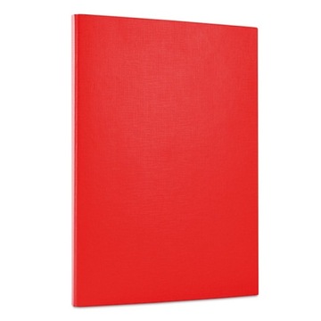 TECZKA Z RZEPEM OFFICE PRODUCTS, PP, A4/1,5CM, 3-SKRZ., CZERWONA