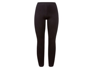 Legginsy / getry damskie BAWEŁNA, czarne, XXL!