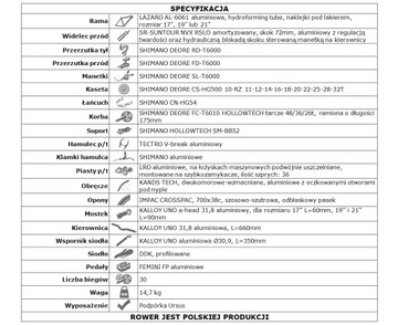 FUN CROSS LAZARO X-FORCE V4 ПОЛНЫЙ DEORE 28