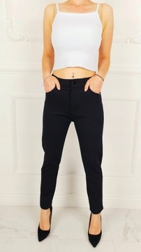 #DAMSKIE SPODNIE DOPASOWANE - MODELUJĄCE Plus Size