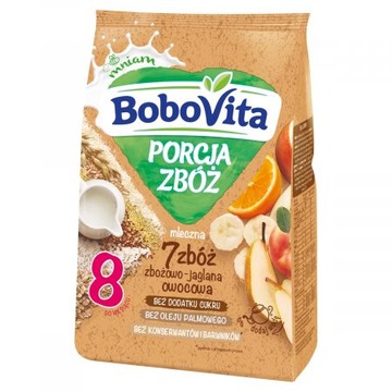 Bobovita Kaszka mleczna zbożowo-jaglana 210g