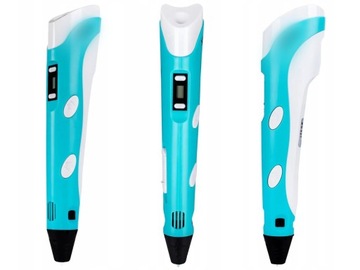 3D РУЧКА 3D ПРИНТЕР 160 м КАРТРИДЖЕЙ В КОМПЛЕКТЕ